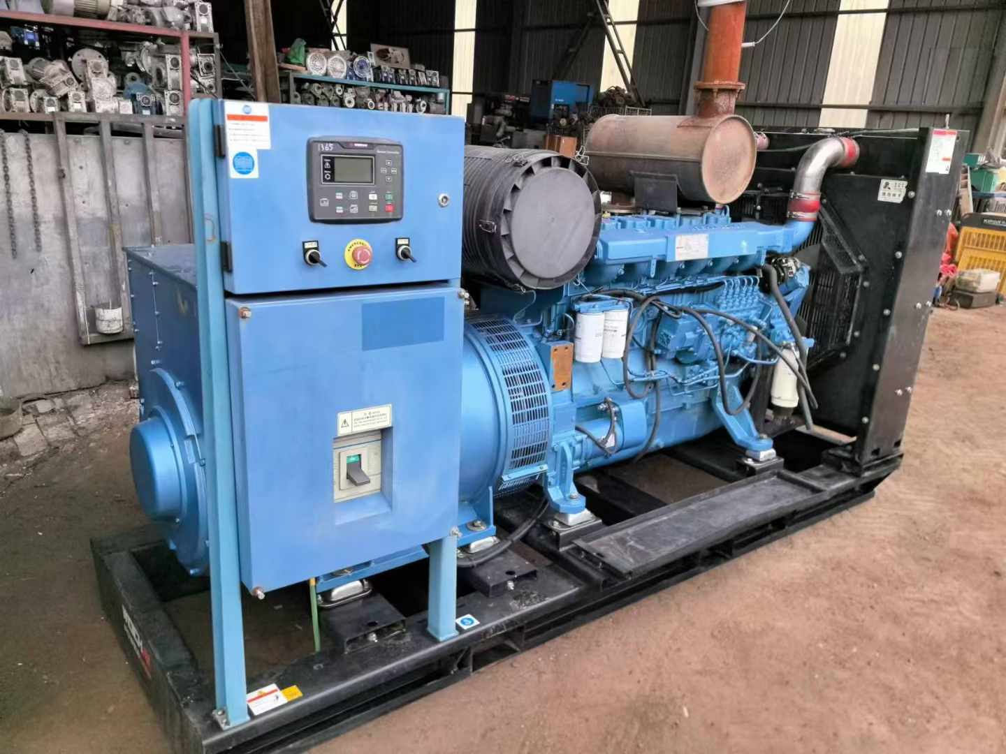 和平500kW 柴油发电机组可带动设备功率的计算公式是什么？