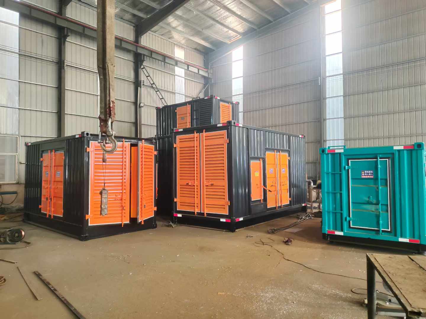 和平500kw柴油发电机组可以带动多少功率设备？